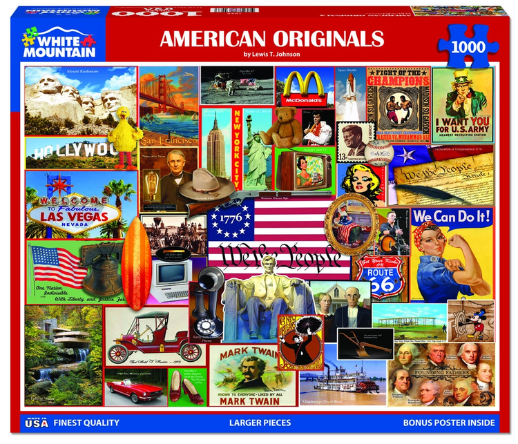 White Mountain Puzzle Co.|1000 piece|Jigsaw Puzzles