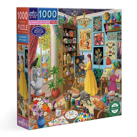 Eeboo Piece & Love| 1000 pieces  | Jigsaw Puzzles