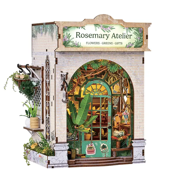 Hands Craft| Book Nook Kit & Wonderland| DIY Miniature |3D Puzzle