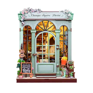 Book Nook Kit& Wonderland| Diy Miniature |3D Puzzle| Hands Craft