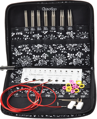 (Chiaogoo) Twist Red Lace Needle Sets|Bryson