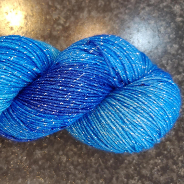 Atlantic Blue Alexandra The Art of Yarn Black Butte in Superwash Merino, Yak, and Silk