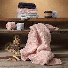 Appalachian Baby Knit Kit Sweet Dreams Blush Blanket