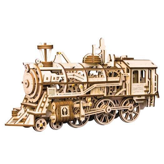 (Hands Craft) Locomotive 3D Wooden Puzzle (LK701)