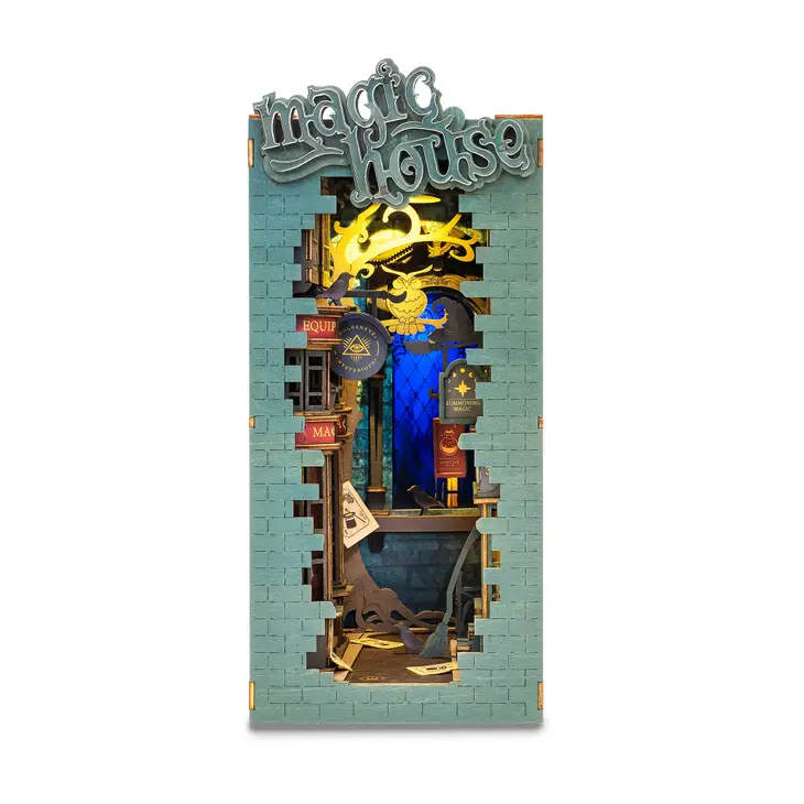 (Hands Craft) Magic House TGB03 (Miniature House Book Nook Kit)