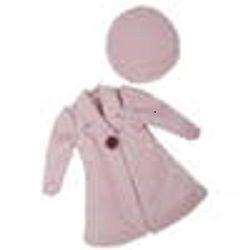 A Girl for all Time Pink Coat and Beret for Clementine 1940s Doll