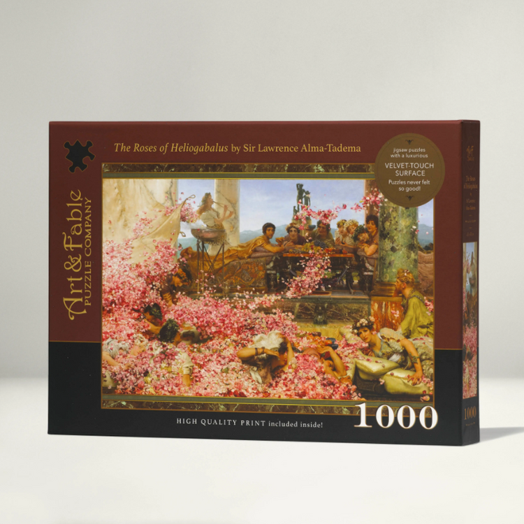 Art & Fable 1000 Piece Jigsaw Puzzle in The Roses of Heliogabalus