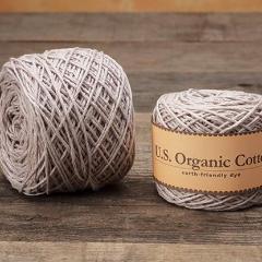 Appalachian Baby Organic Cotton Yarn in Silver