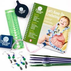 Boye Let's Keep on Crocheting Book and Crochet Accessory Set