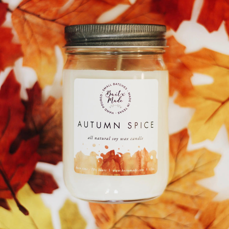 Baitx Made Soy Based Candle in Autumn Spice