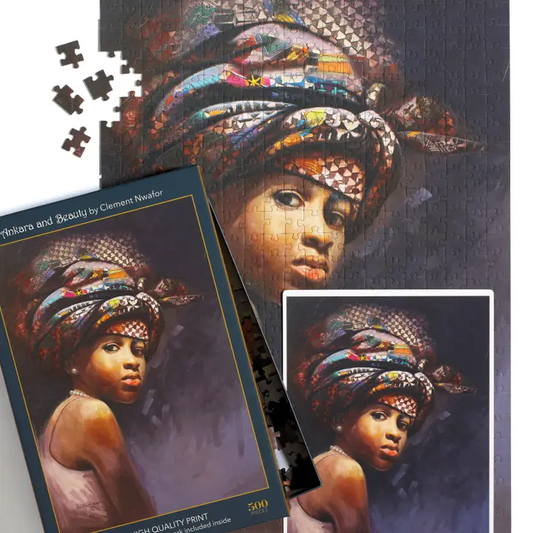 500 Piece Art & Fable Jigsaw Puzzle in Ankara and Beauty