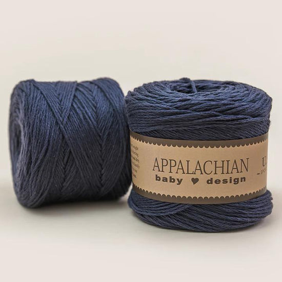 Appalachian Baby Knit Kit Indigo Blanket Yarn