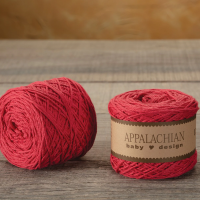 Appalachian Baby Organic Cotton Sport Weight Yarn in Huckleberry