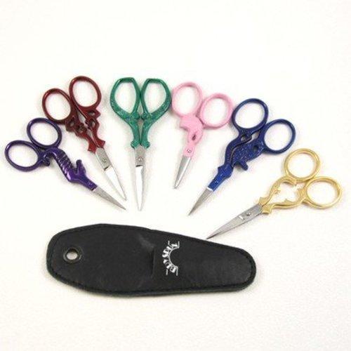 Bryspun Color Scissors in Assortment of Colors with Carry Case