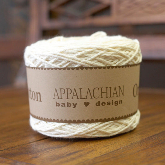 Appalachian Baby Organic Cotton Yarn in Natural Sport Weight