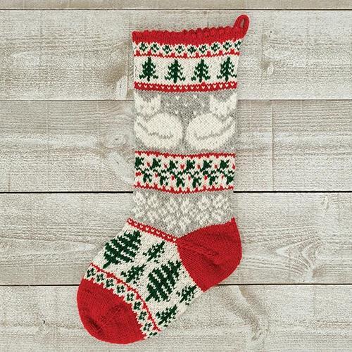 Appalachian Baby Christmas Stocking Kit Fox and Forest Design