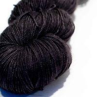 Midnight Black Alexandra The Art of Yarn Black Butte in Superwash Merino, Yak, and Silk