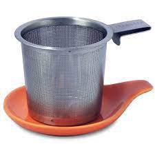 (ForLife Design) Hook Handle Tea Infuser & Dish Set