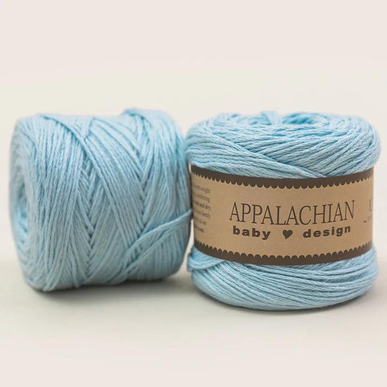 Appalachian Baby Knit Kit Baby Blue Blanket Yarn